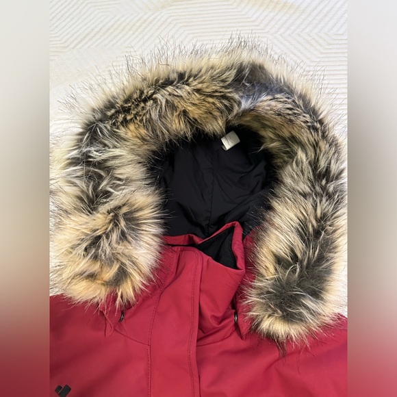 Obermeyer Tuscany II Insulated Jacket, Cranberry, Sz 4 - Picture 6 of 16